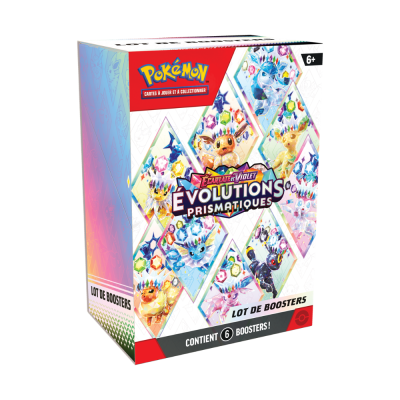 Bundle Pokémon EV8.5 Évolutions Prismatiques FR scellé