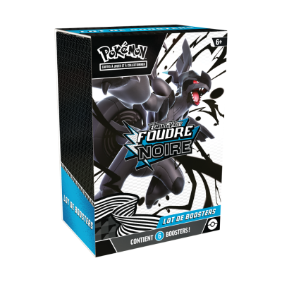 Bundle Pokémon EV10.5 Foudre Noire FR scellé