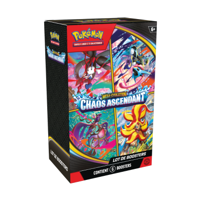 Bundle Pokémon ME04 Chaos Ascendant FR scellé