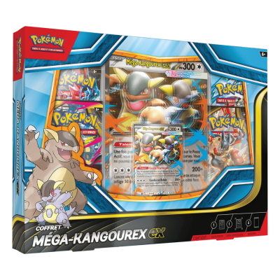 Coffret Pokémon Méga-Kangourex-ex FR scellé avec 4 boosters