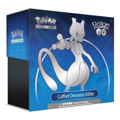 ETB Pokémon EB10.5 Pokémon GO FR avec 10 boosters et carte promo Mewtwo-V