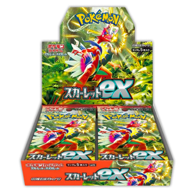 Display Pokémon SV1S Scarlet ex japonaise scellée 30 boosters
