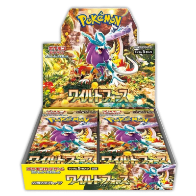 Display Pokémon SV5K Wild Force japonaise scellée 30 boosters