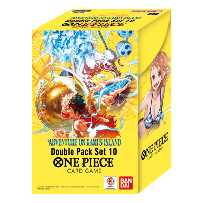 Double Pack One Piece OP-15 Adventure on Kami's Island EN avec 2 boosters et carte DON exclusive