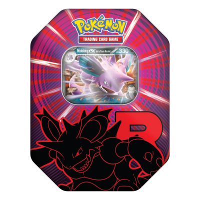 Pokébox Pokémon Q3 2025 Team Rocket FR Mewtwo ex Nidoking ex Persian ex scellée